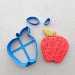 Elma-1 Kurabiye Kalıbı