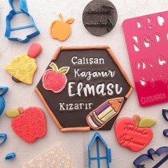 Elma-1 Kurabiye Kalıbı