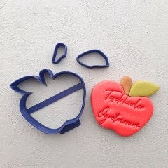 Elma-2 Kurabiye Kalıbı