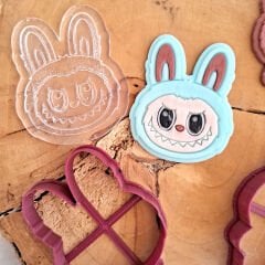 Labubu - 2 Kabartma Baskı Set