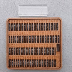 Mini Morpho Alfabe Kaşe Baskı Seti (Embosser)