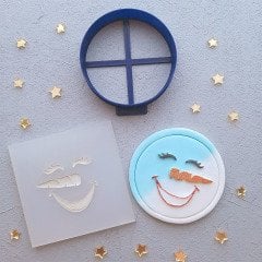 Kardan Kadın Surat-1 Kabartma Baskı