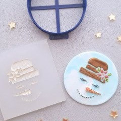 Kardan Kadın Surat-2 Kabartma Baskı