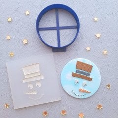 Kardan Adam Surat-3 Kabartma Baskı