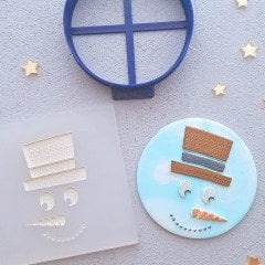 Kardan Adam Surat-3 Kabartma Baskı