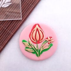 Lale Kabartma Baskı