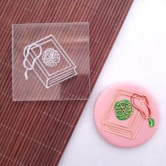 Tesbihli Dua Kitabı Kabartma Baskı