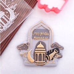 Hoşgeldin Ramazan Set Kabartma Baskı
