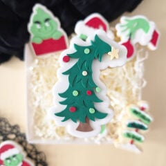 Grinch Çam Ağacı Şeker Hamuru Kalıbı #127