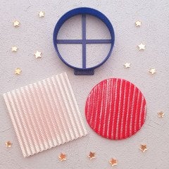 Örgü Doku 3 Kabartma Baskı