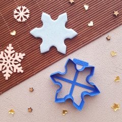 Kar Tanesi Kurabiye Kalıbı - 1