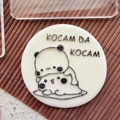 3 Boyutlu ''Kocam da Kocam'' Şeker Hamuru Kabartma Baskı Kalıbı - Eğlenceli ve Romantik Sürpriz Kurabiyeler İçin (MorphoMark)