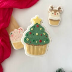 Cupcake Şeker Hamuru Kalıbı #177
