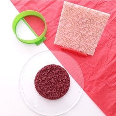 Lace Texture Relief Printing