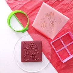 Mrs & Mr Embossing