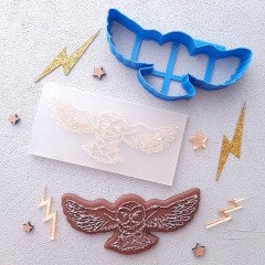 Baykuş Hedwig Kabartma Baskı Kalıp Seti