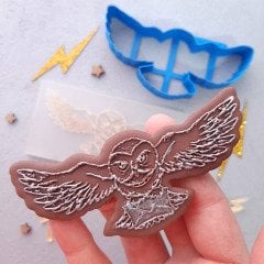 Baykuş Hedwig Kabartma Baskı Kalıp Seti