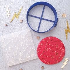 Sihirli Asa Doku Kabartma Baskı