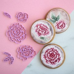 Sweet Stamp - Zarif Şakayık Figürleri / Pretty Peonies Elements