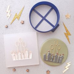 Quidditch Sahası Kabartma Baskı