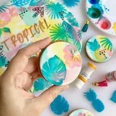 Sweet Stamp - Tropik Yapraklar Seti / Tropical Vibes Set