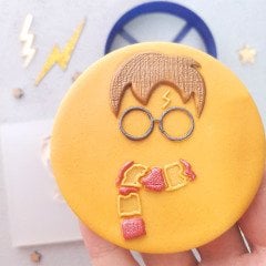 Harry Potter Siluet Kabartma Baskı