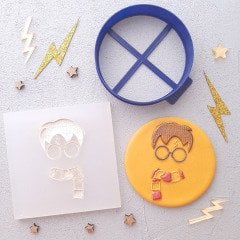 Harry Potter Siluet Kabartma Baskı