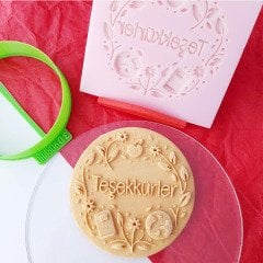 Teşekkürler-1 Kabartma Baskı