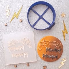 Mischief Managed Kabartma Baskı