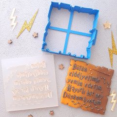 Hayırlı Düşünmüyorum Kabartma Baskı