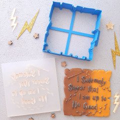 Solemnly Swear Kabartma Baskı