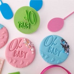 Oh Baby -1  Baskı (Embosser)