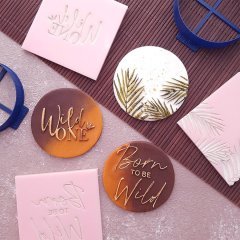 Wild One Kabartma Baskı