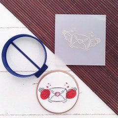 Aşk Mektubu Kabartma Baskı