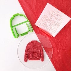 Kazak Kabartma Baskı Set