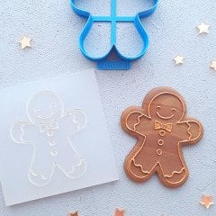 Kurabiye Adam Kabartma Baskı Set