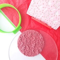 Kurabiye Adamlar Kabartma Baskı