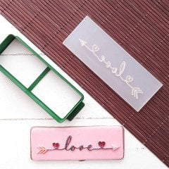 Love - 4 Kabartma Baskı