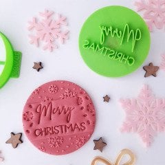 Merry Christmas Baskı (Embosser)