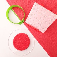 Kalp Doku -1 Kabartma Baskı