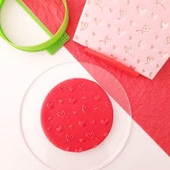 Kalp Doku -1 Kabartma Baskı