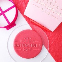 Happy Valentine's Day-1 Kabartma Baskı