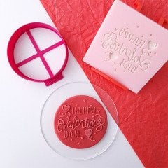 Happy Valentine's Day-2 Kabartma Baskı