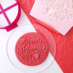 Happy Valentine's Day-2 Kabartma Baskı