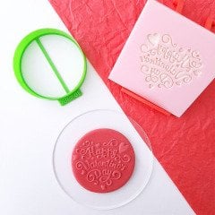 Happy Valentine's Day-3 Kabartma Baskı