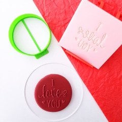 I Love You-1 Kabartma Baskı