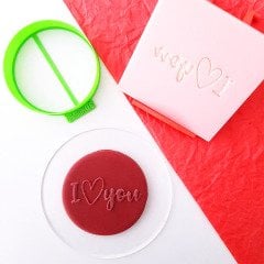 I Love You-2 Kabartma Baskı