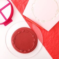 Kalpli Ok Çerçeve Kabartma Baskı