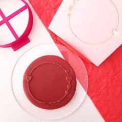 Kalp Çerçeve-2 Kabartma Baskı