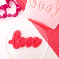 Love Set-2 Kabartma Baskı